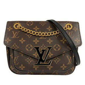 Louis Vuitton Passy Monogram Brown Tote Bag Chain shoulder Bag